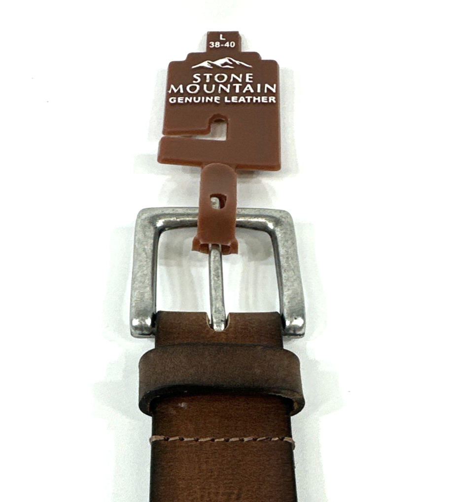 Stone Mountain Genuine Top Grain Leather Belt Men's Size L 38-40