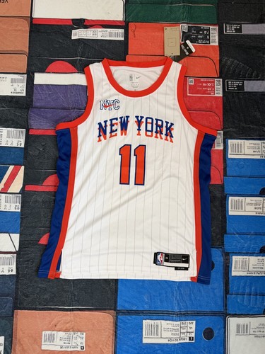 New York Knicks Brunson #11 NBA Swingman City Edition Jersey Kith Size S-XXL