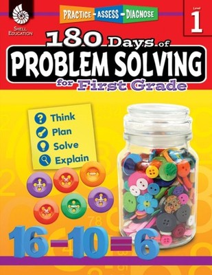 180 DAYS OF PROBLEM SOLVING FOR FIRST GR by STARK, KRISTY Paperback Self Help