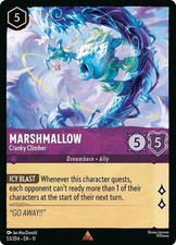 Disney Lorcana Winterspell - 53 Marshmallow, Cranky Climber, Rare COLD FOIL