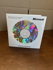 Microsoft Office XP Professional with Publisher 2002 Includes Product Key NEW