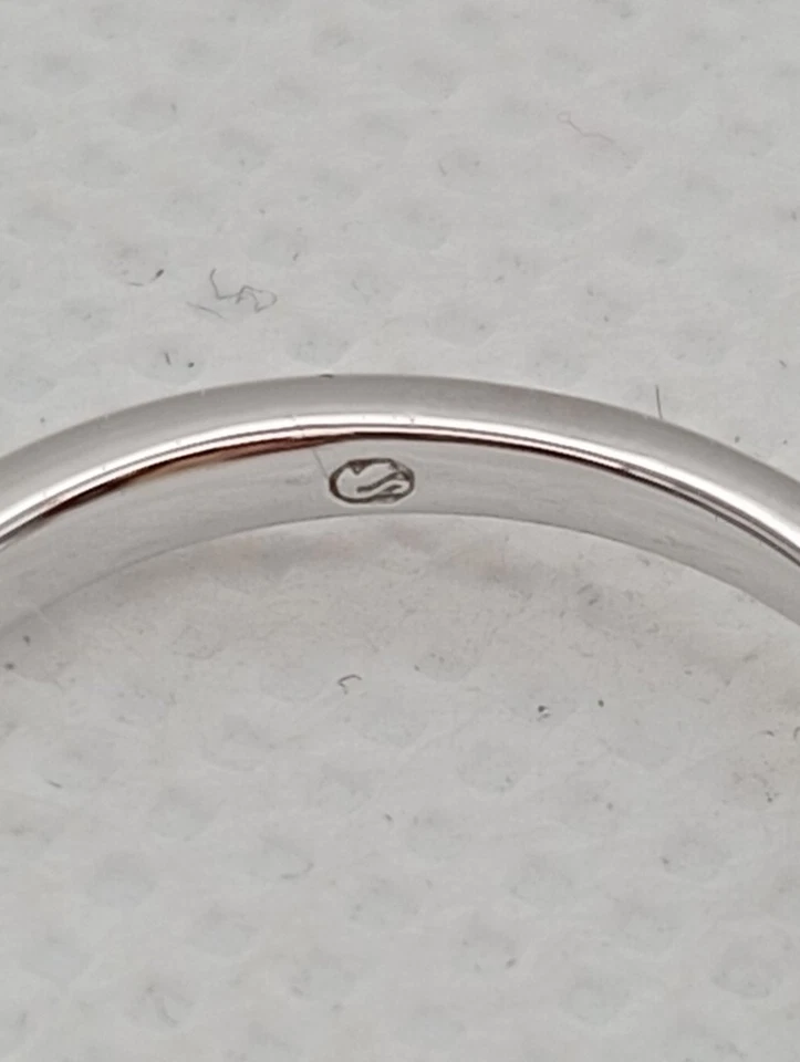 SWAROVSKI Anello di fidanzamento Donna Anello Taglia IT 55 argento stile casual - Immagine 4 di 4