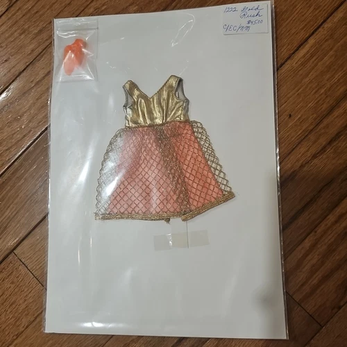 Vintage Barbie: Francie HTF 1969 "Gold Rush" Outfit #1222