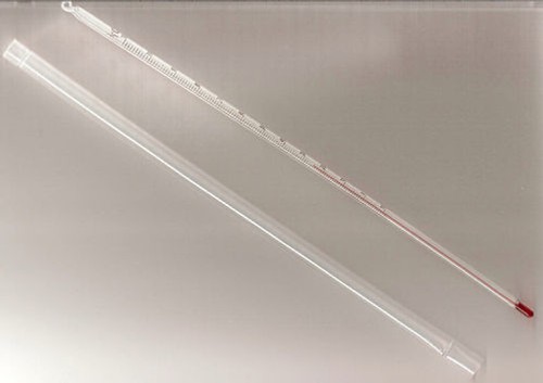 Laborthermometer (30 cm) f. Destille Einsteckmarkierung