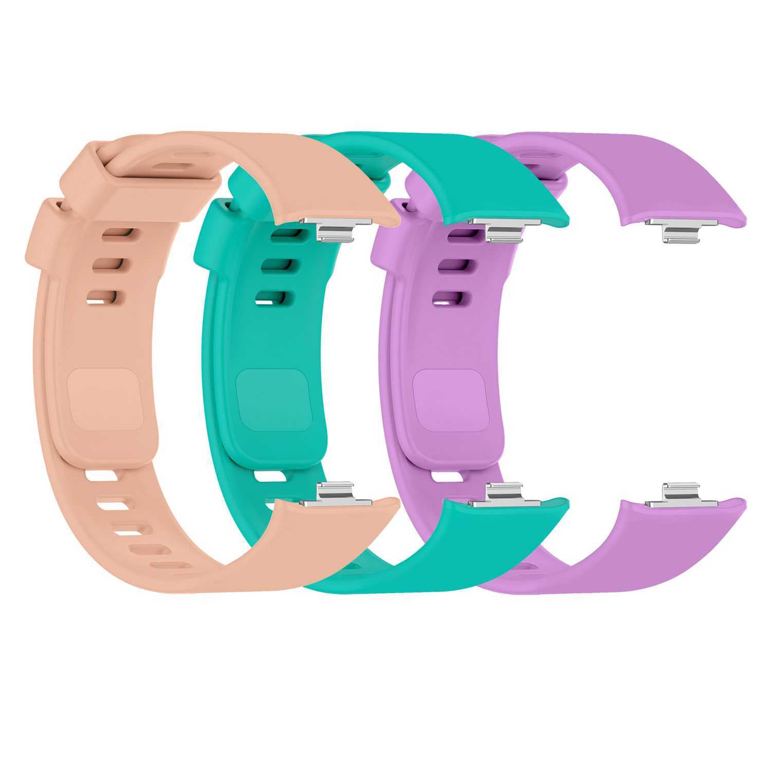 Cinturino per Xiaomi Smart Band 8 Pro, Redmi Watch 4,Turchese,Rosa Chiaro,Lilla
