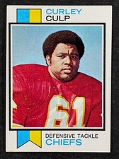 1973 Topps Football #167 Curley Culp Kansas City Chiefs