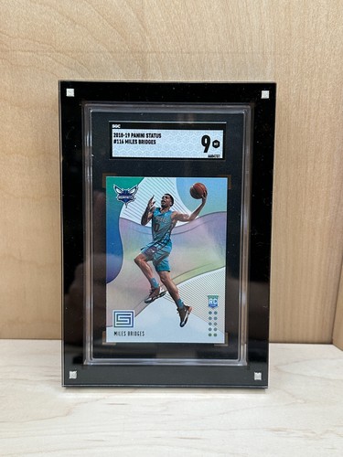 Slab Sports Trading Card SGC Slabbed Graded Magnetic Holder Case Wall Mountable - Picture 2 of 8
