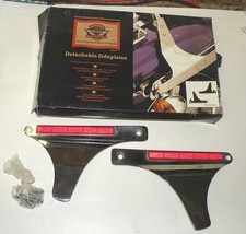 Harley Chrome  Sissybar Detachable Side Plates Sideplates  53810-00B
