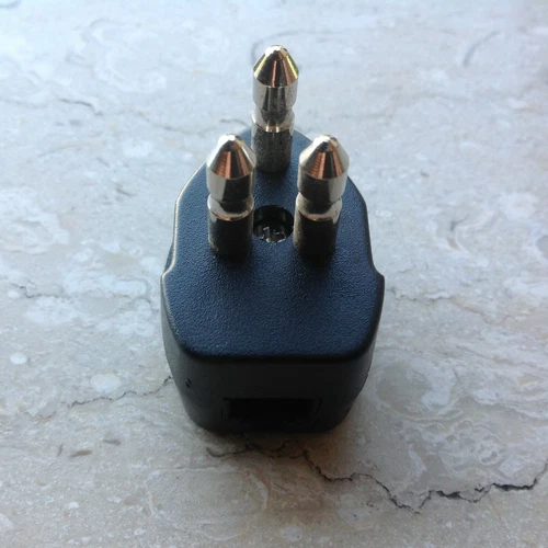 RJ11 Jak Girişli Üç Pinli Telekom Tipi Telefon Fişi - Fotoğraf 3/8