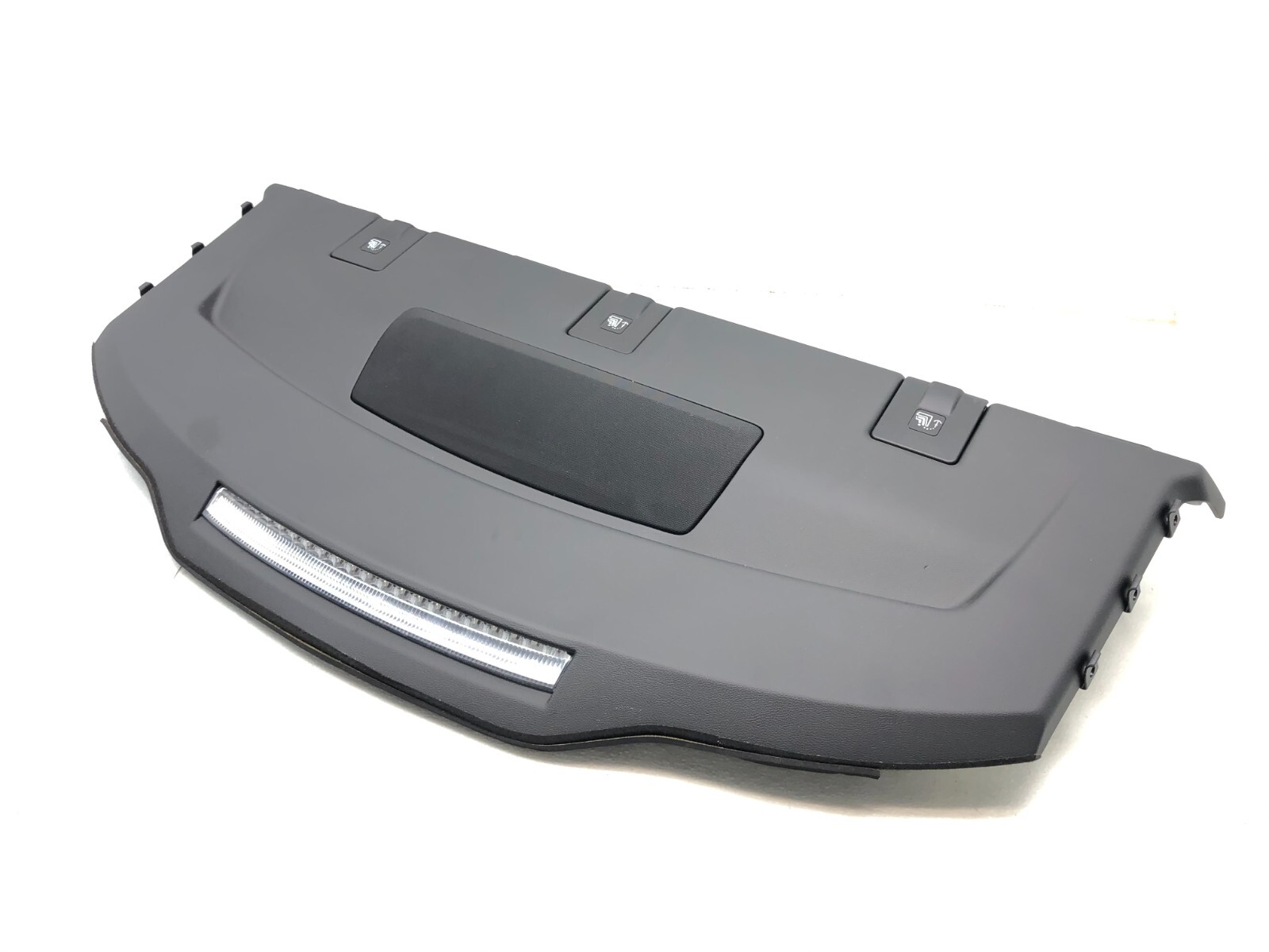 2014-2017 MASERATI GHIBLI S REAR PARCEL SHELF TRIM UNDER WINDOW PANEL OEM.