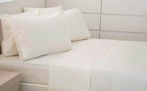200 Thread Count Egyptian Cotton Bed Linen in Ivory All Sizes