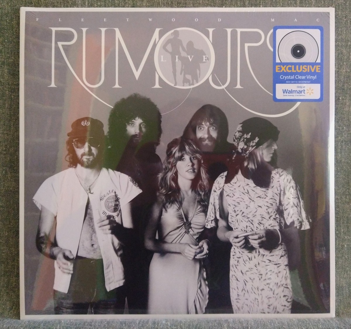 FLEETWOOD MAC RUMOURS 1977 Live Clear Vinyl 2LP Records NEW! 2023