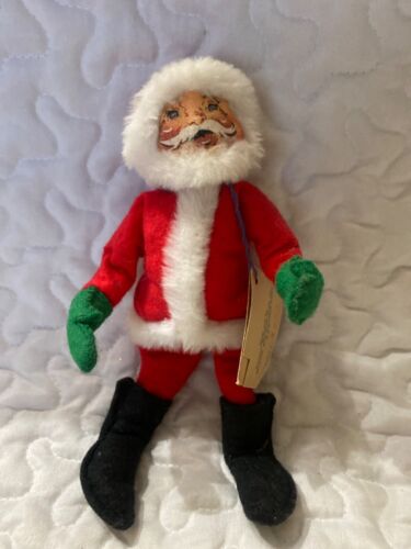 Vintage Annalee’88  Mobilitee Doll  Santa Claus 1963  Poseable  8” - Picture 1 of 4