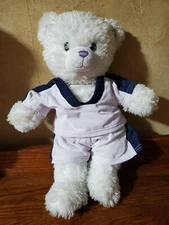 10 Uniforms - Doll/Bear Navy and White Soccer Uniform #21