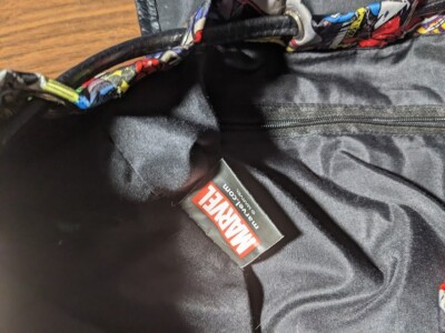 avengers leather backpack Marvel by Loungefly Back Team Suit (Exclusive Japan) Marvel and debossed details Marvel comics backpack Avengers with