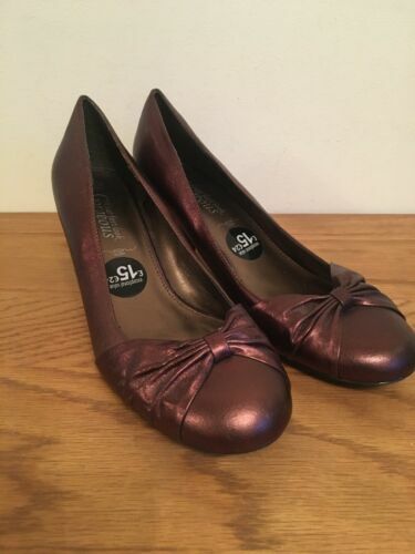 Escarpins GIOHEL ITALY Pointus Talon 10cm Cuir Véritable Orange - Taille 38 Neuve