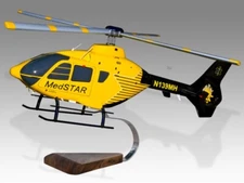 Airbus Eurocopter EC135 MedSTAR Desk Wood Helicopter New Model Large Scale 1/32