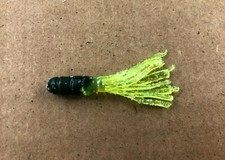1.75" Solid Head Crappie Tube Jigs, BULK bag of 1000, Choose Color, USA Made 2"