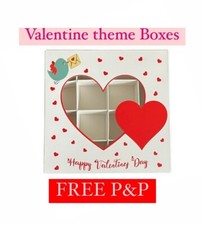 Empty Pick and Mix Valentine Theme Boxes