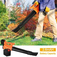 Cordless Leaf Blower Electric Handheld Leaf Blower 6 Speed for Patios Sidewalks