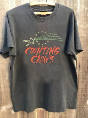 Counting Crows T shirt 90s Charcoal Graphic Unisex Tshirt Men Women S-5XL