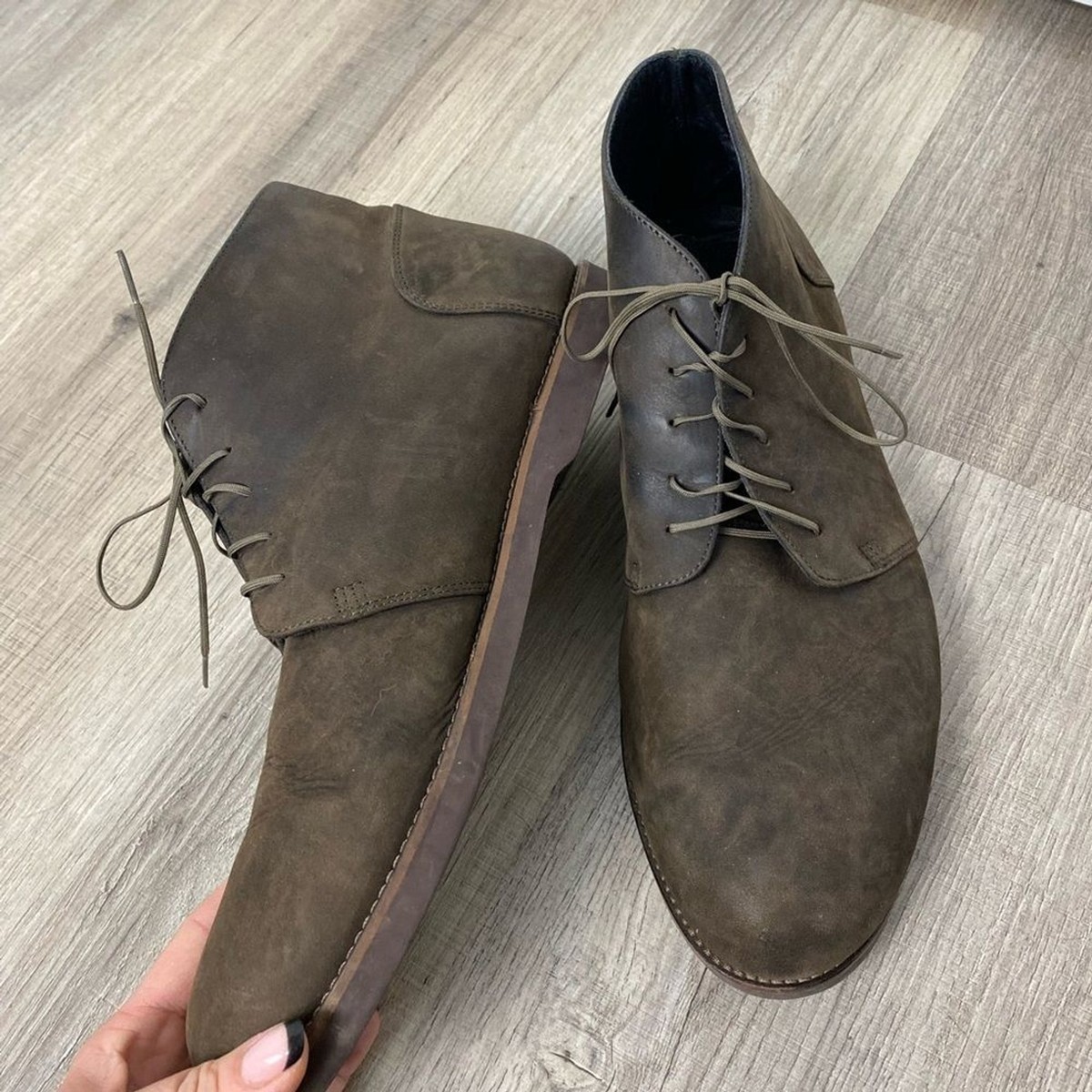 Nisolo Men’s Daytripper Brown Chukka Boots, Size 12.5 M Nisolo Daytripper Chukka Boot - Waxed Brown | Garmentory main image 4