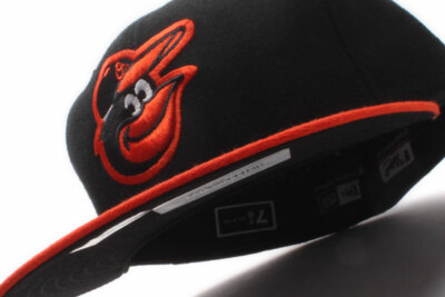 New Era Baltimore Orioles MLB Game On Field Fitted Cap Black UV USA No Logo