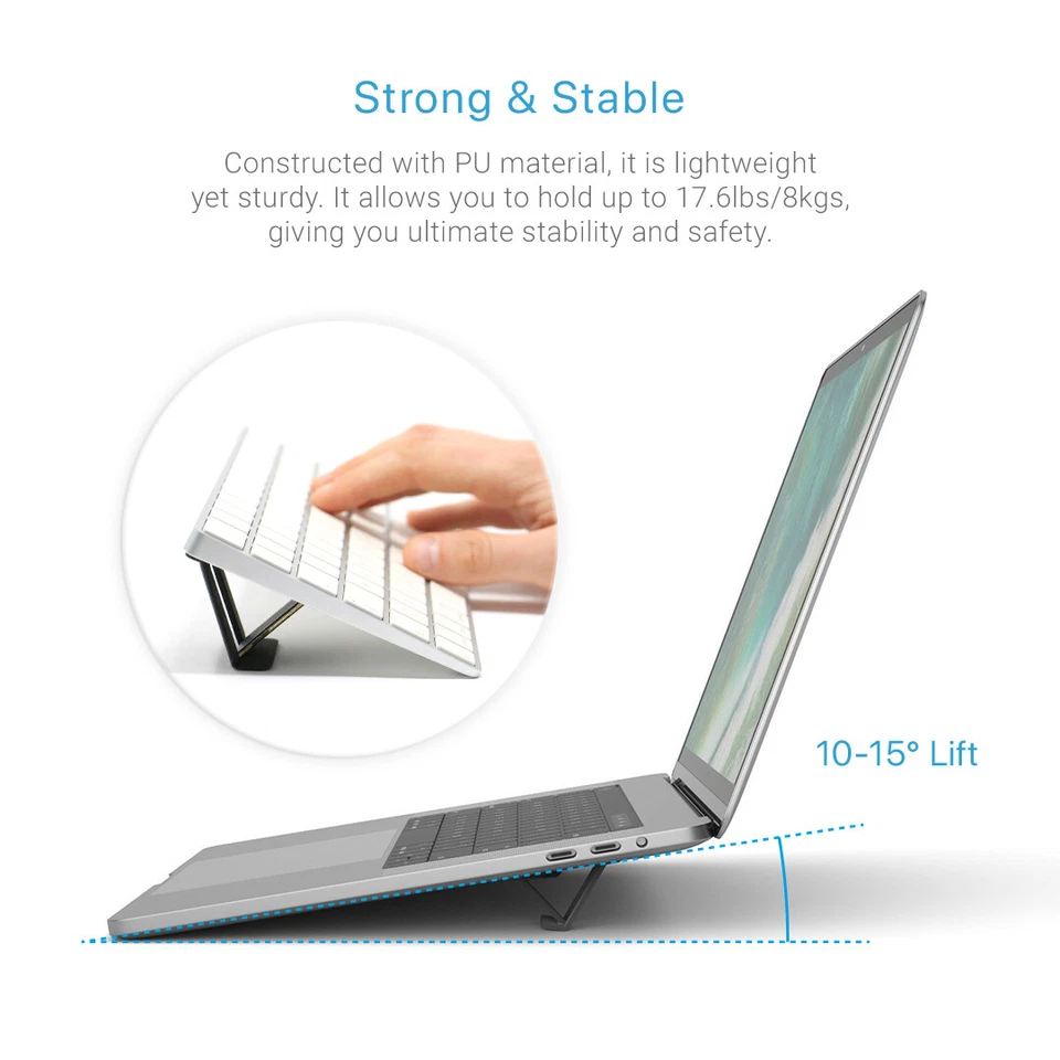 The Andana Ultra Slim, Small, Invisible, Portable Laptop Tablet Stand - Image 3 of 4