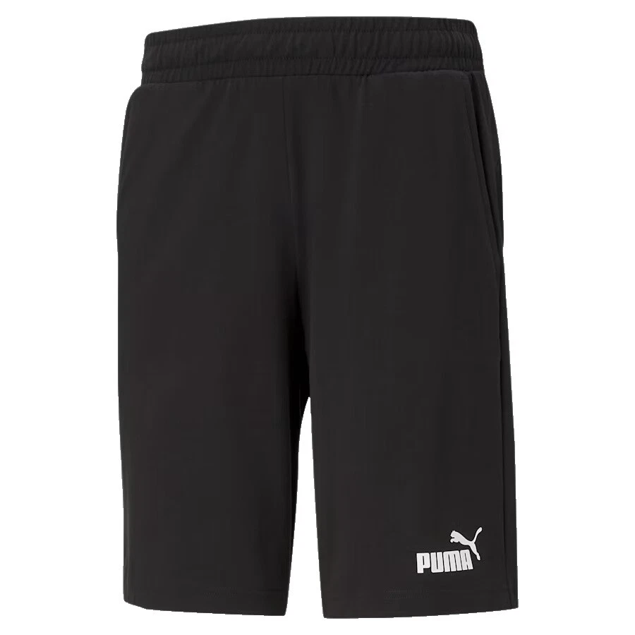 PUMA Black Cotton Shorts for Men