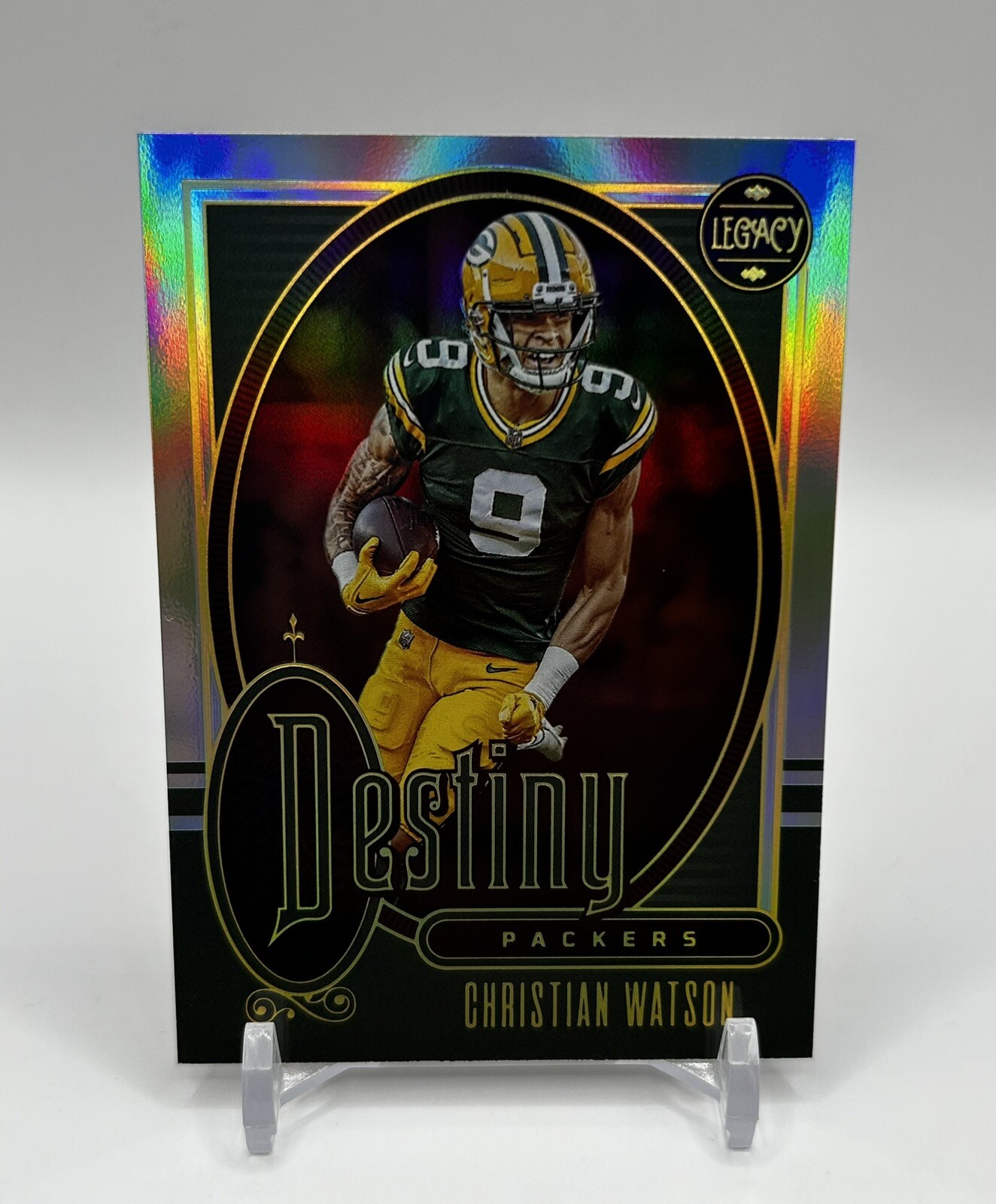 2023 Legacy Christian Watson Destiny Case Hit SSP Packers
