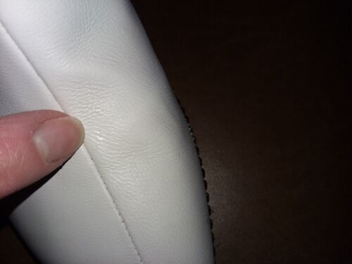 Coach Womens Wynie White /off white leather ankle Boots Size 7.5 - Picture 17 of 18