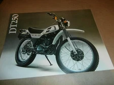 Original 1978 Yamaha DT250  Motorcycle Sales Brochure