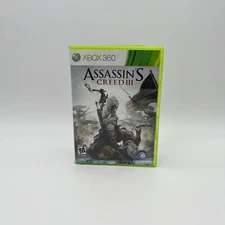 Assassin's Creed III 3 For Microsoft Xbox 360 2012 Manual Complete Tested