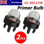 2x FUEL PRIMER BULB CAP RYOBI STIHL McCULLOCH TALON LINE TRIMMER WHIPPER SNIPPER