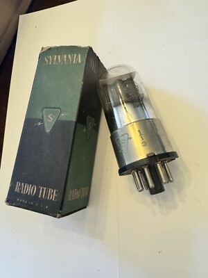 Sylvania 6SQ7GT/VT103 Twin Diode Triode Signal Detector AGC Audio Vacuum Tube Va