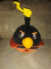 Angry Birds 1-20 Plush 12" Black Orange Cape Planet Space Rovio 2012...