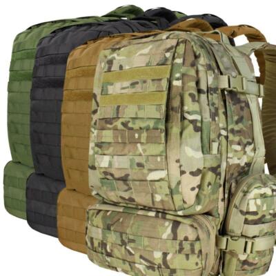 Condor 3 Day Assault Pack, Rugged and Versatile w/ Molle 125 50L