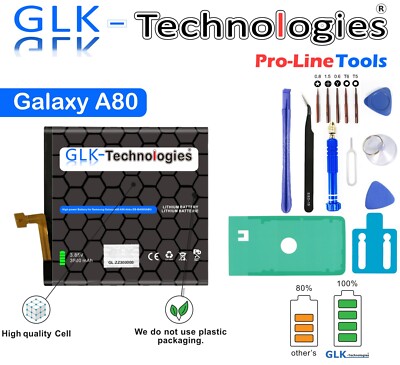 Glk -Technologies für Akku Samsung Galaxy A80 SM-A805F /  Werkzeugset   PRO