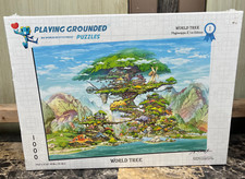 Playing Grounded Puzzles 'World Tree' 1000 Piece 20" x 27" 1st Edition NEW