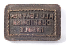 ALL WEATHER CUSHIONED INSOLE: Brass Leather Stamp: TJ Edwards Millers Falls