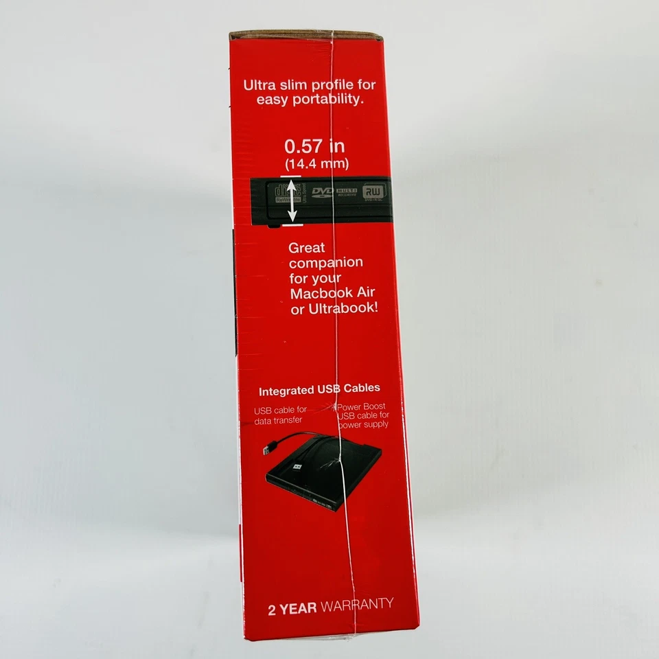 BUFFALO MediaStation DVSM-PT58U2VB Portable DVD Writer - Disk drive - Image 4 of 4