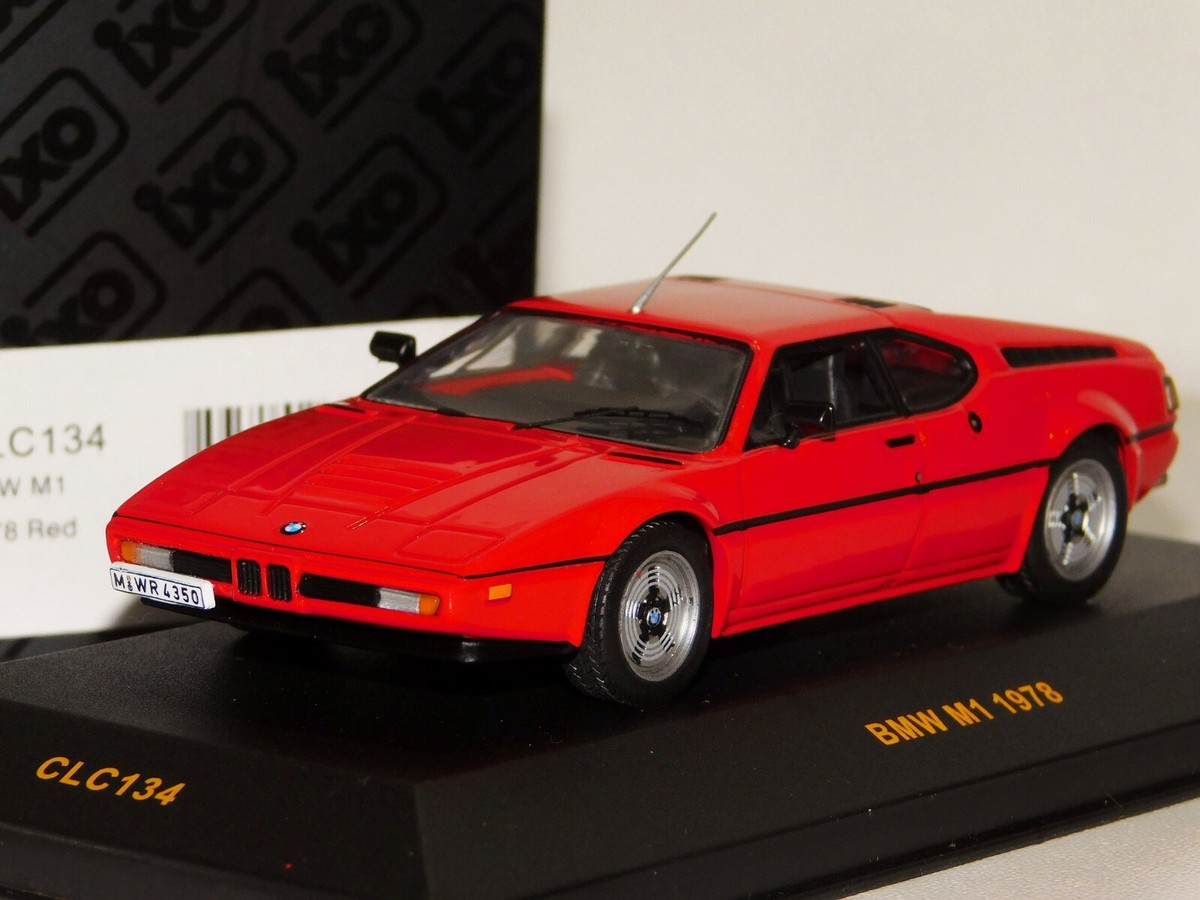 BMW M1 1978 RED IXO CLC134 1/43 | eBay