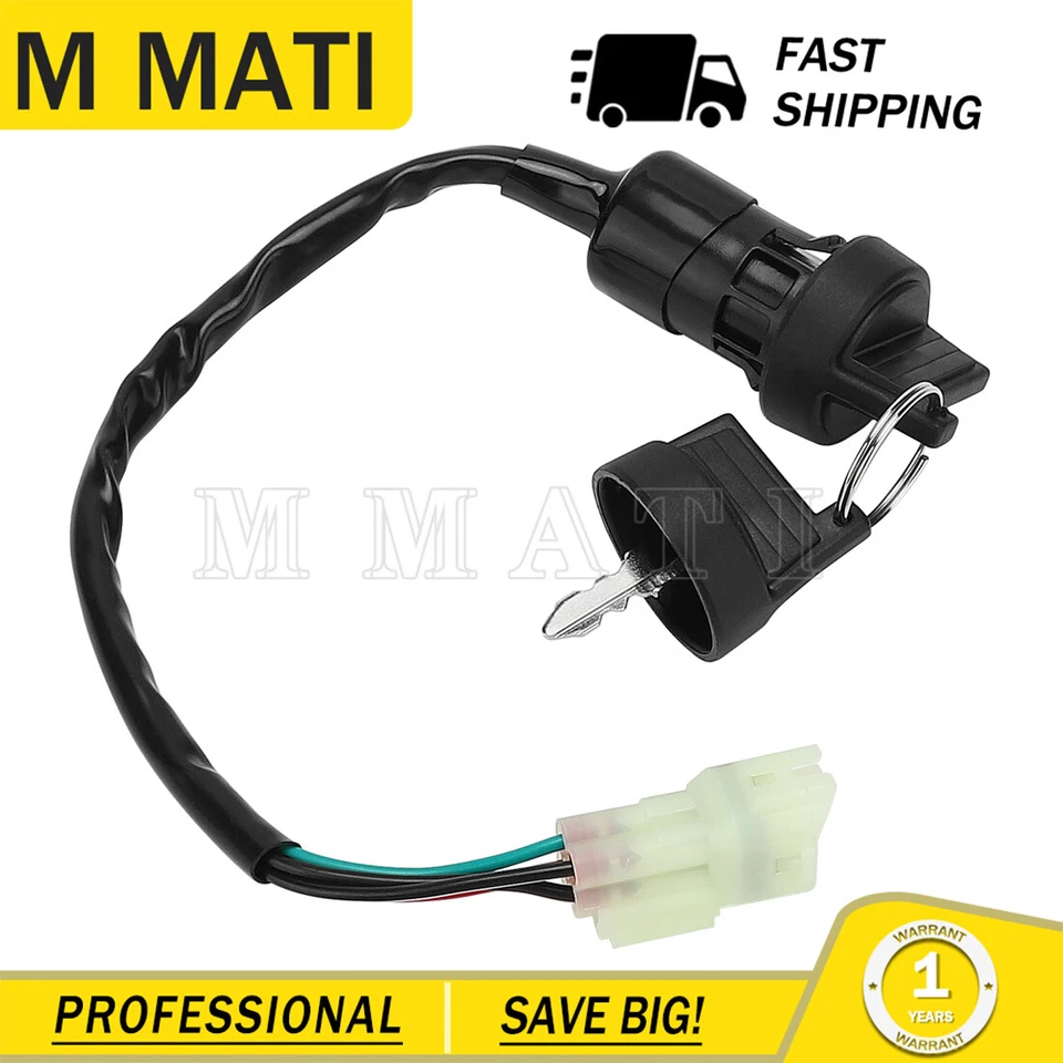 Can-Am DS 250 DS250 2006 2007-2023 S35010RCB000 钥匙开关点火开关 — 第 4/4 张图片