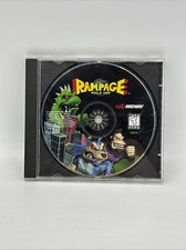 Rampage World Tour PC Game Midway 1997 Disc Only Good Condition