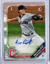 2019 Bowman Alex Royalty AUTO 1st BOWMAN INDIANS