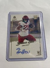 2022 LUMINANCE BREECE HALL YEAR ONE ROOKIE AUTO BLUE INK IOWA STATE JETS RC