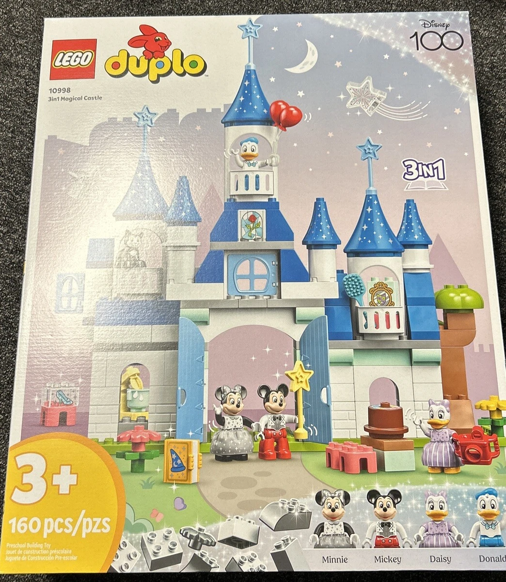 LEGO DUPLO Disney 3-in-1 Magical Castle Toddler Toy Set 10998