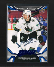 Marc-Edouard Vlasic 2022-23 Upper Deck MVP Hockey #126 Sharks Blue Script