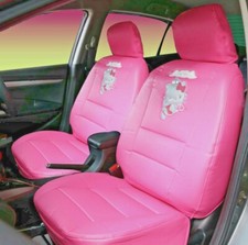 Hello Kitty Auto Seat Covers Superior Limited Edition Pair Pretty Pink Hello Kitty Auto Seat Covers Superior Limited Edition Pair Pretty Pink