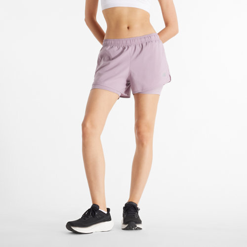 Шорты New Balance Womens Sport Essentials 2-в-1 Short 3;
